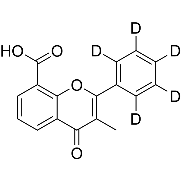 3-Methylflavone-8-carboxylic acid-d5 1189883-79-1